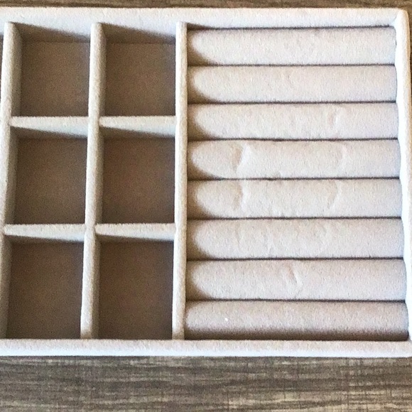 Gray Jewelry Box Tray NWOT - Picture 3 of 7